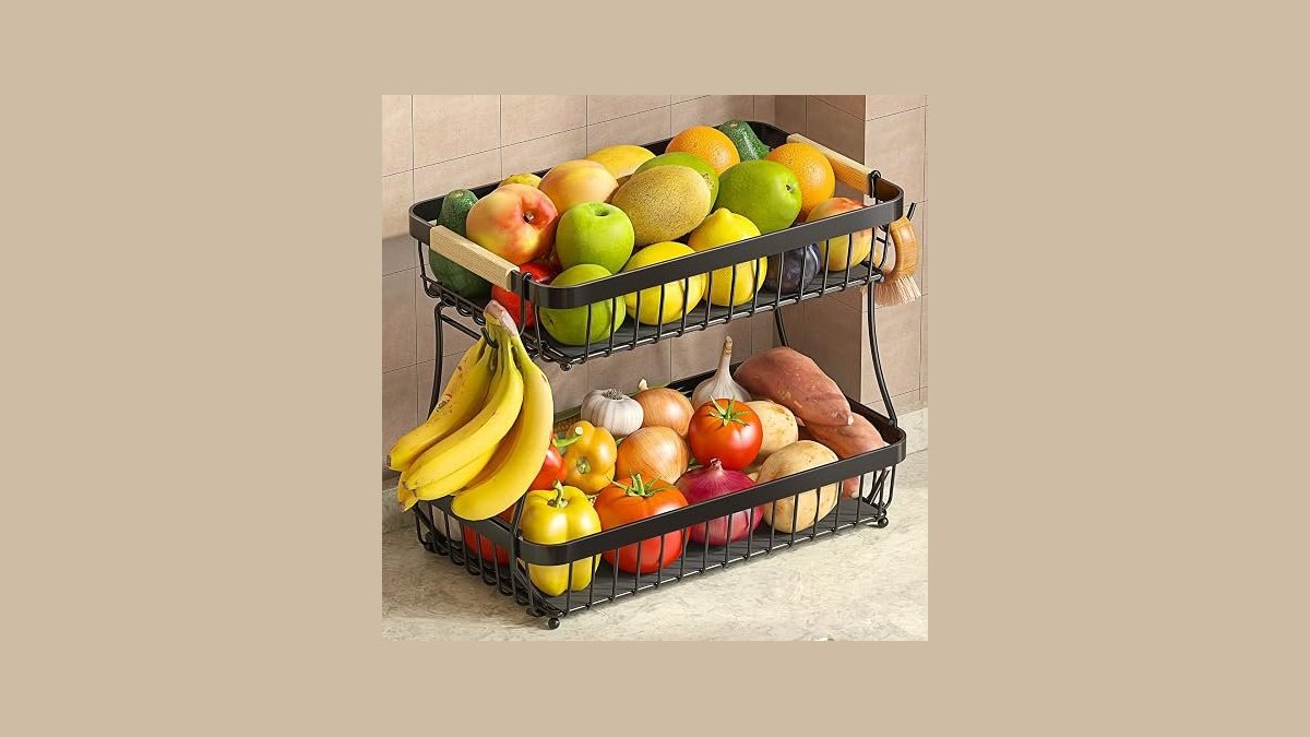 Sevenblue 2-Tier Fruit Basket